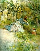 Carl Larsson salitude France oil painting artist